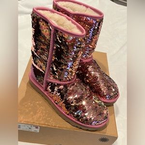UGG Women’s Classic Short Sequin Boots
